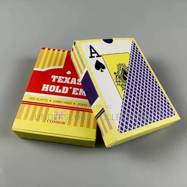 Plastic Poker Cards - main view