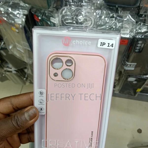 Back Cover for APPLE iPhone 14 (Pink, Grip Case - thumbnail 4