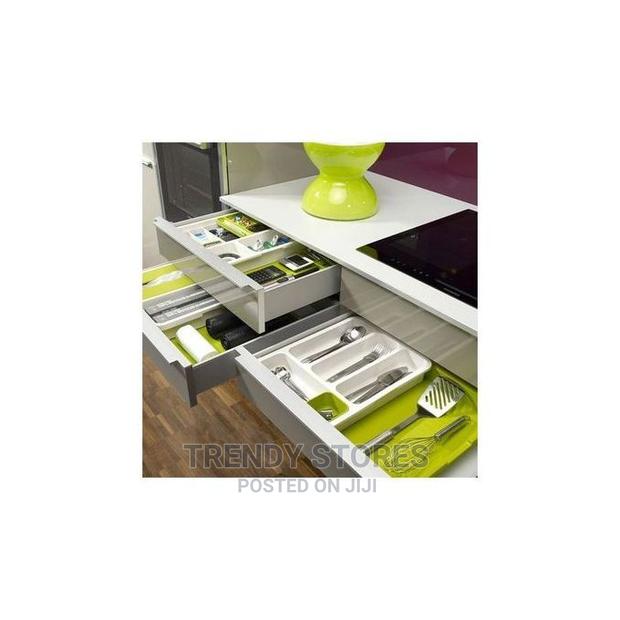 Cutlery Organizer Tray Expandable Drawer - thumbnail 3