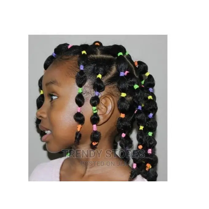 50pcs Colorful Small Elastic Hair Bands