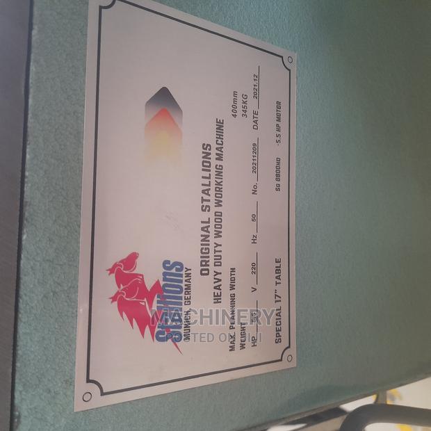 Woodworking Machine Stallion - thumbnail 3