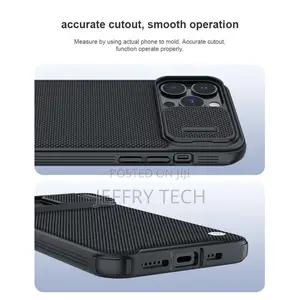 Nillkin Case for iPhone 13 Pro Max Textured Nylon Fiber Slid