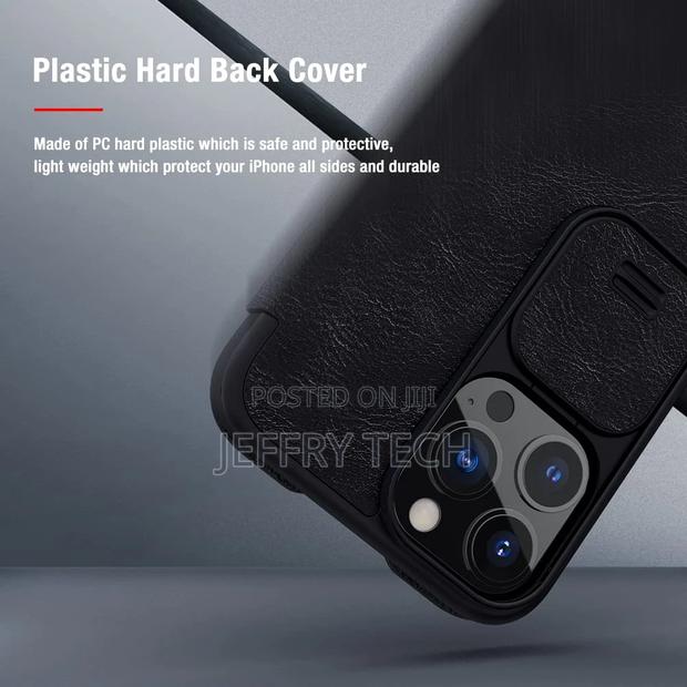 Nillkin Case for Apple iPhone 13 Pro Max (6.7" Inch) Qin Pro - thumbnail 4