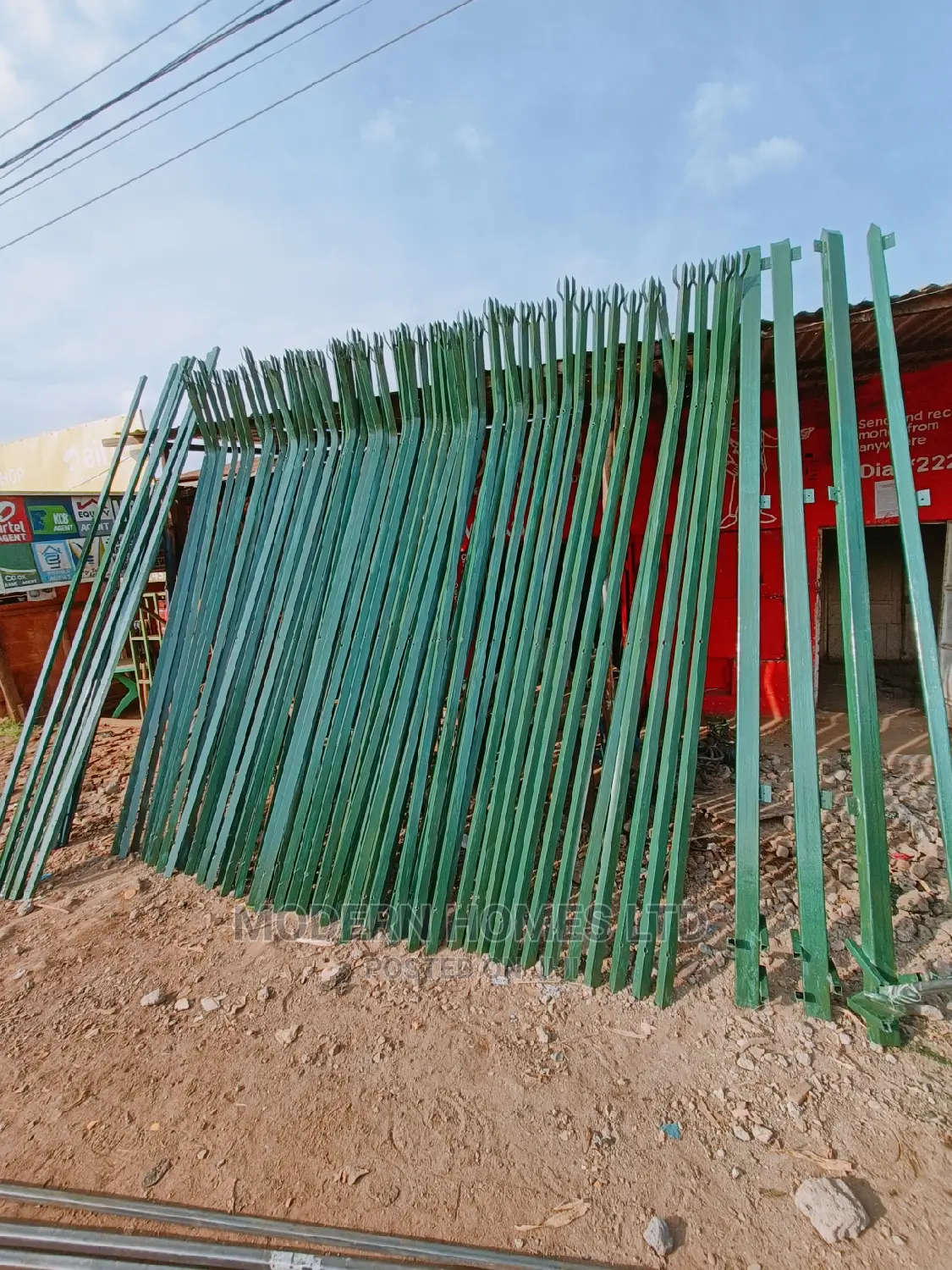Palisade Fence in Nairobi