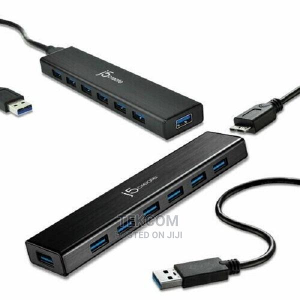 J5create USBTM 3.0 7-Port HUB JUH377 - main view