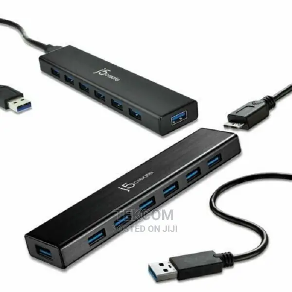 J5create USBTM 3.0 7-Port HUB JUH377