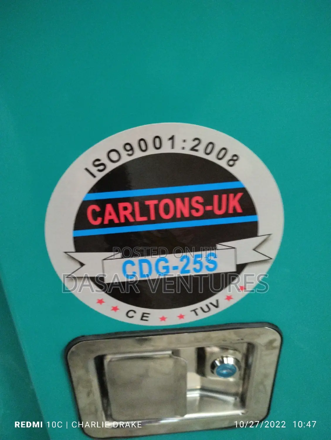 Generator 25kva Water Cooled