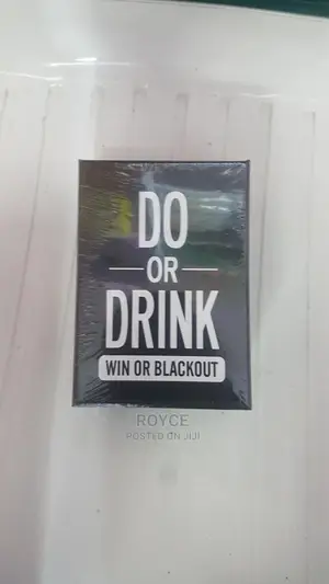 Do Or Drink Card Game