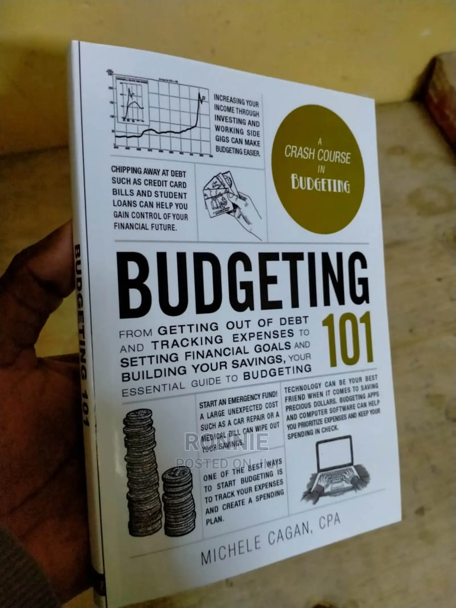 BUDGETING 101 Book By Cagan Michele