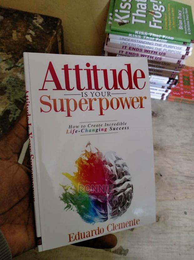 Attitude Is Your Super Power Book by Eduardo Clemente