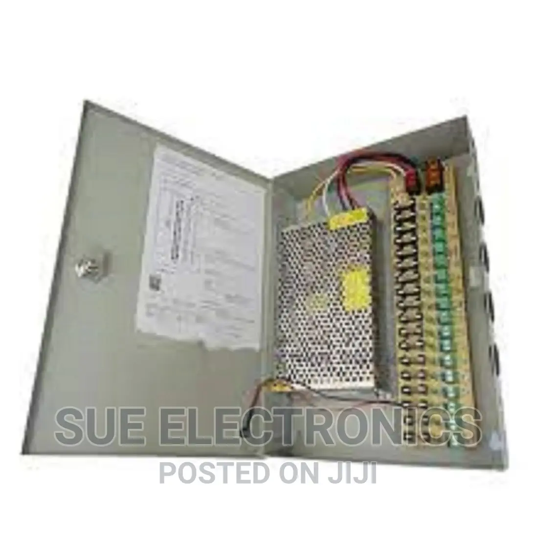 Heavy Duty 20a 12v Dc Security Camera Power Supply Box
