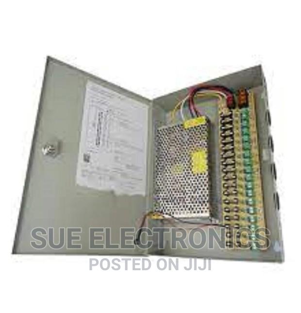 Heavy Duty 20a 12v Dc Security Camera Power Supply Box - main view