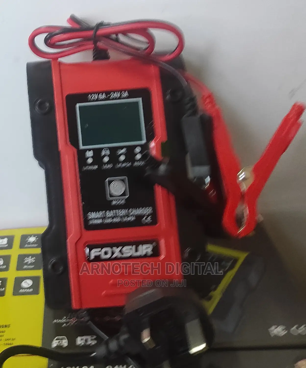 Universal 12v/24v Lithium Lead Acid Smart Battery Charger