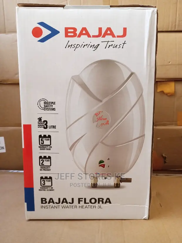 3l Bajaj Water Heater in Nairobi Central - Plumbing u0026 Water Supply, Jeff  Stores Ke | Jiji.co.ke