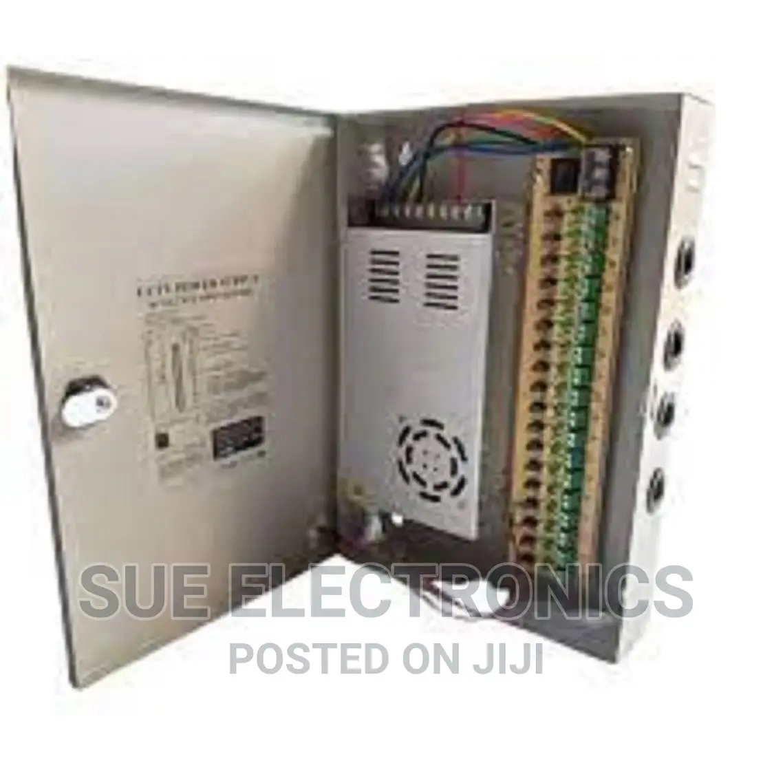Metalic Power Supply CCTV 12v 30a Box