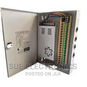 Metalic Power Supply CCTV 12v 30a Box