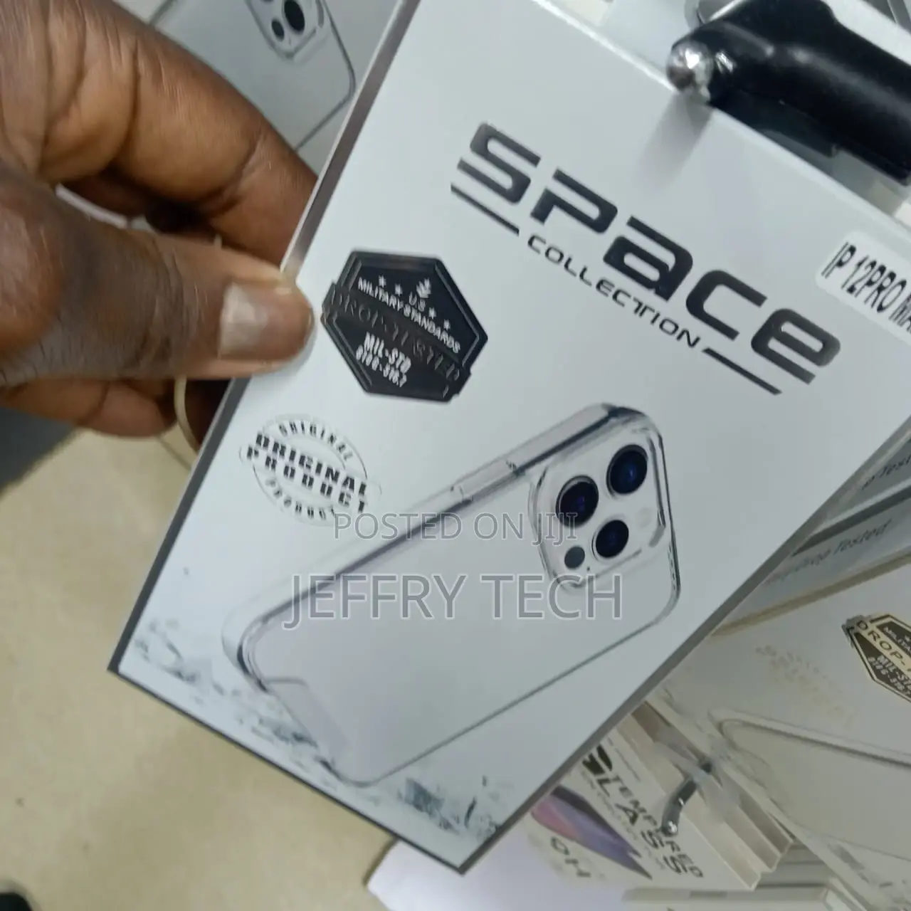 Space Collection Transparent Cover for iPhone 12 Pro Max