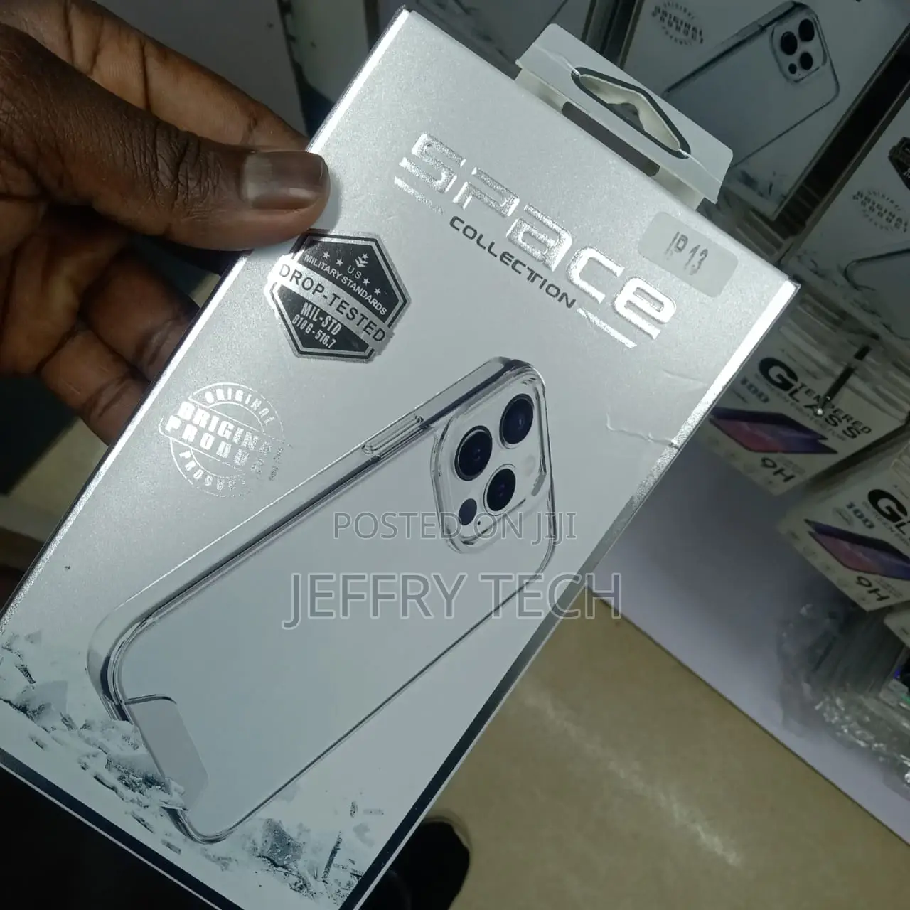 Space Collection Transparent Cover for iPhone 13