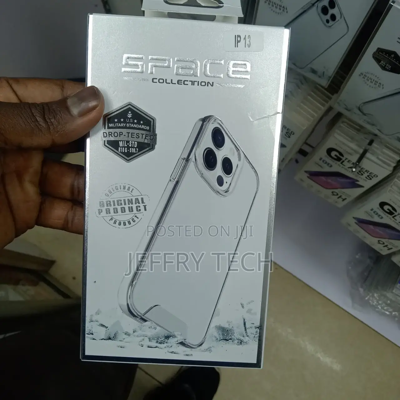 Space Collection Transparent Cover for iPhone 13