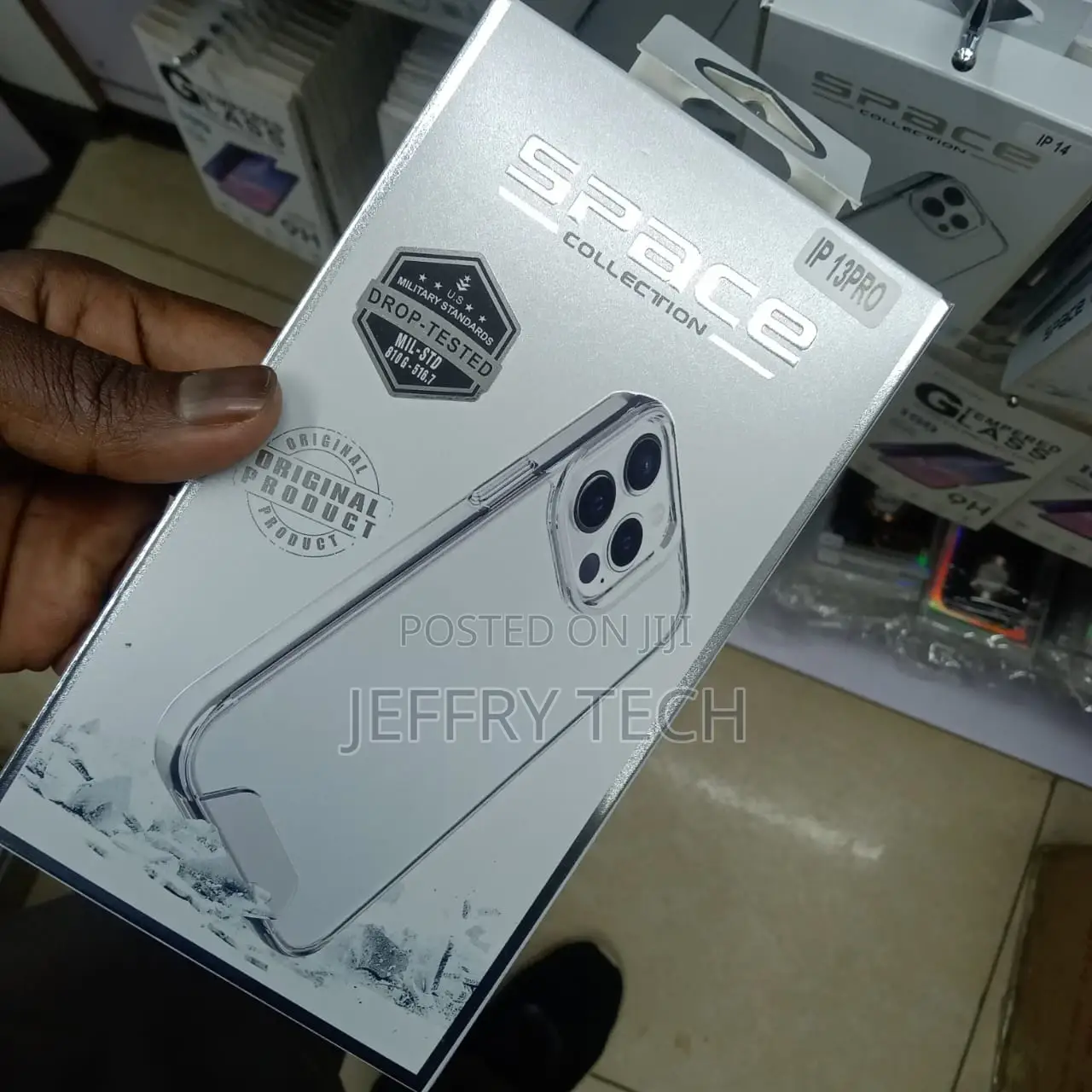 Space Collection Transparent Cover for iPhone 13 Pro