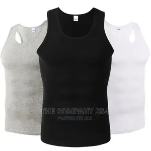 3 in 1 White Black Grey Pure Cotton Vest Pack
Ksh.1200