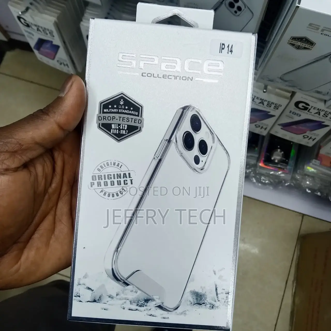Space Collection Transparent Cover for iPhone 14