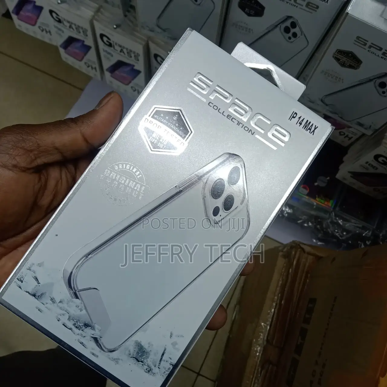Space Collection Transparent Cover for iPhone 14 Max