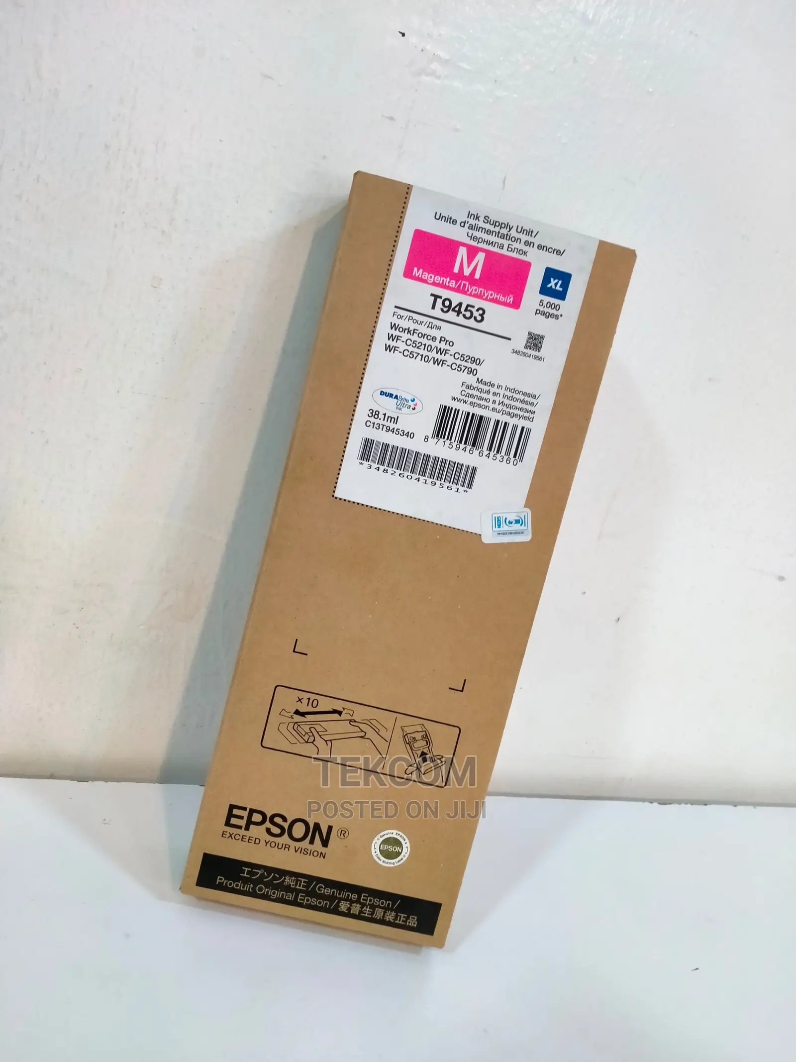 Epson T9453 (T945340) Magenta Original High Capacity Ink Car