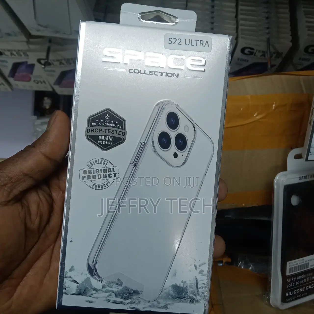 Space Collection Transparent Cover for Samsung S22 Ultra