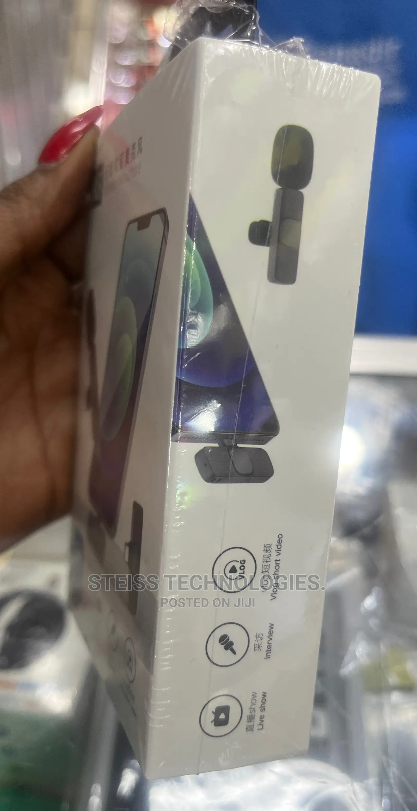 Wireless iPhone/Type C Microphone