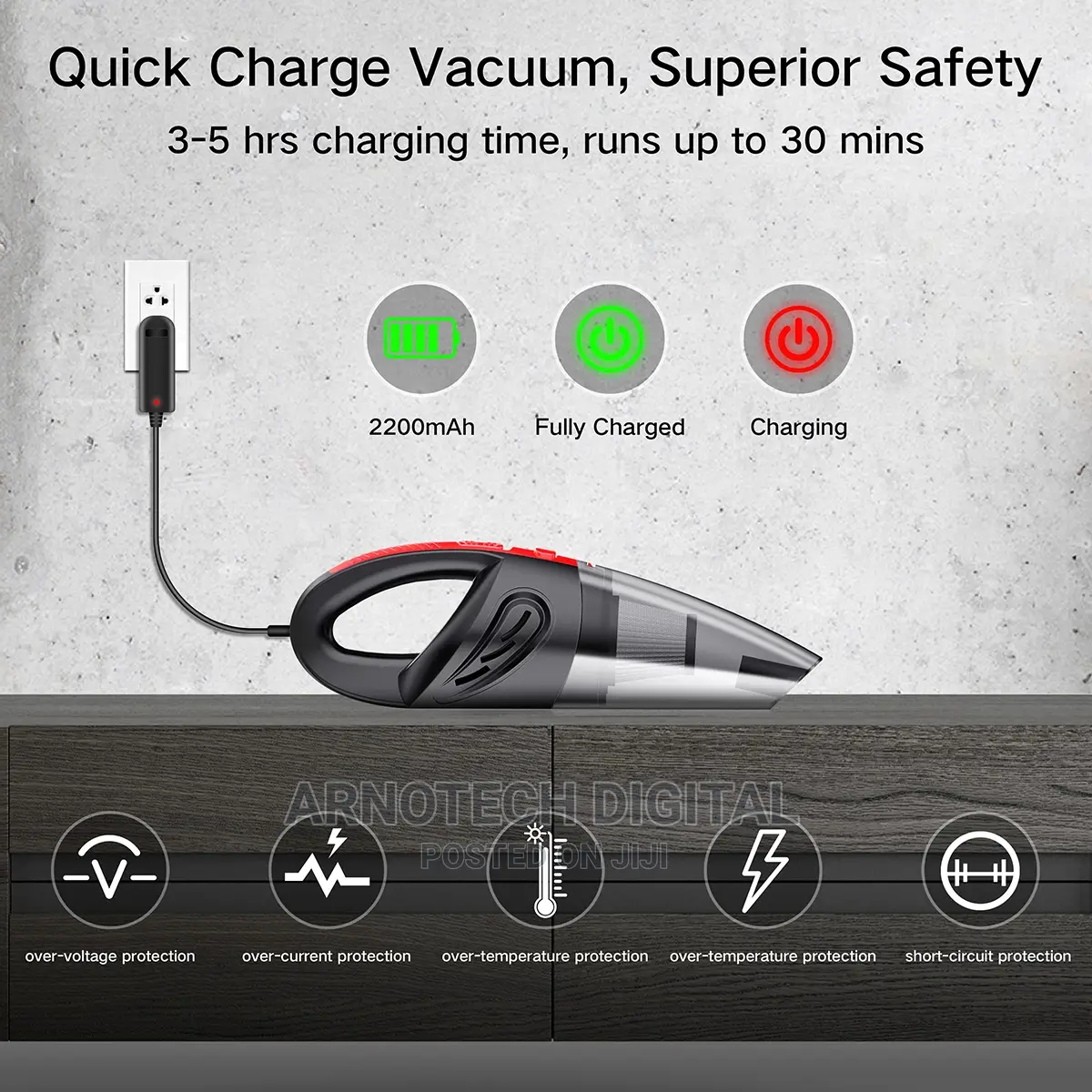 Wet Dry Wireless Vacuum Cleaner