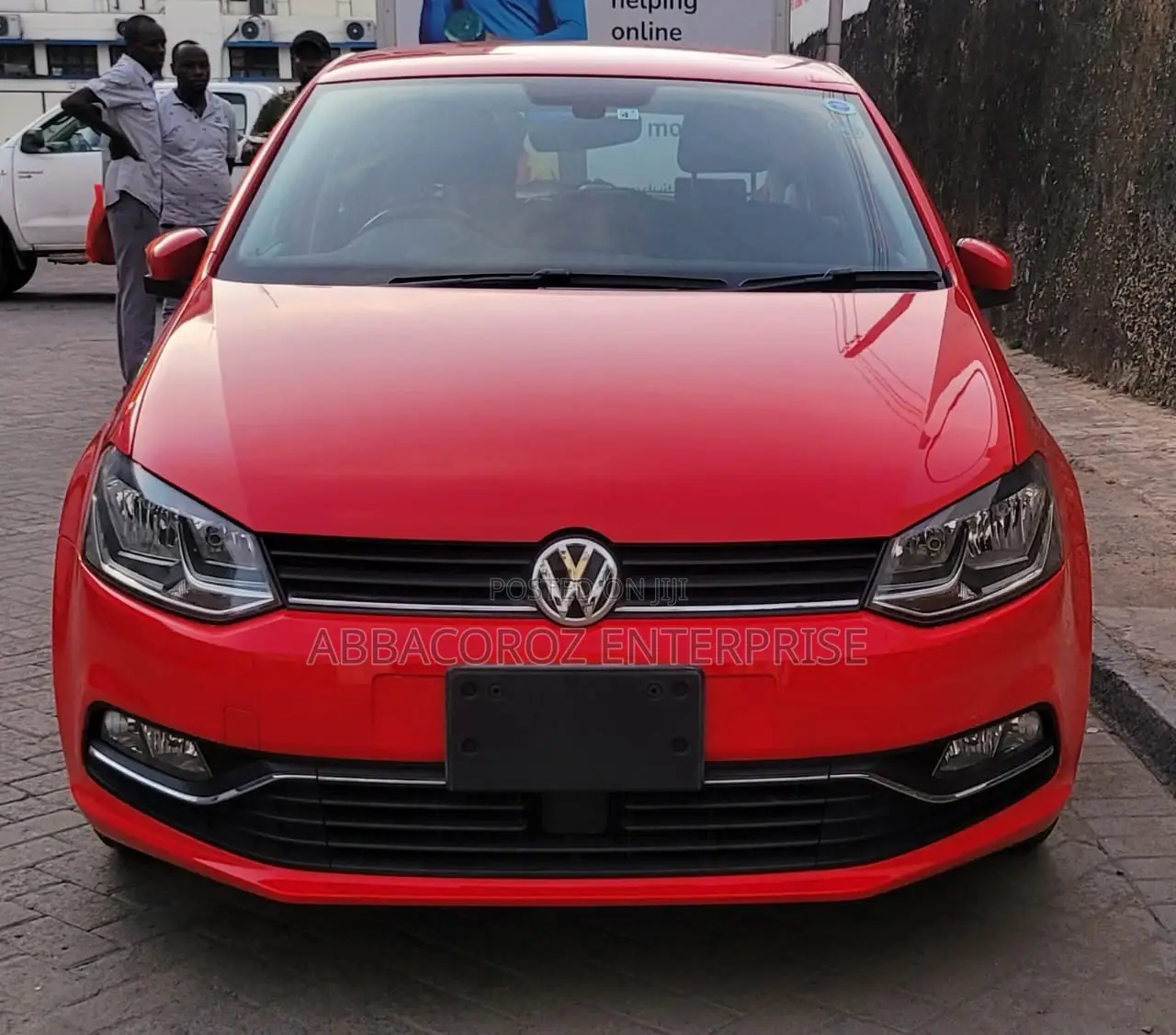 Volkswagen Polo 2015 Red