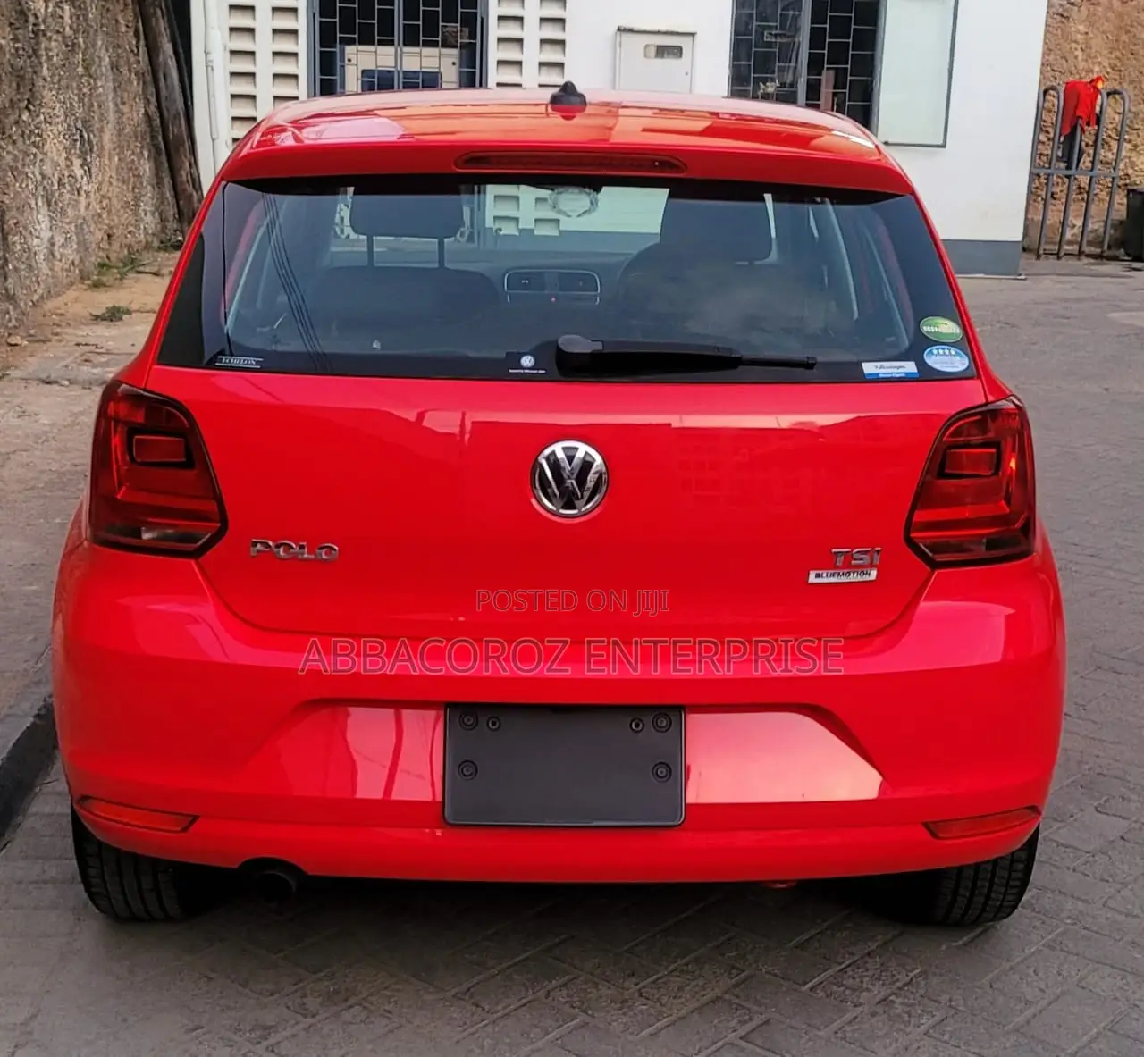 Volkswagen Polo 2015 Red