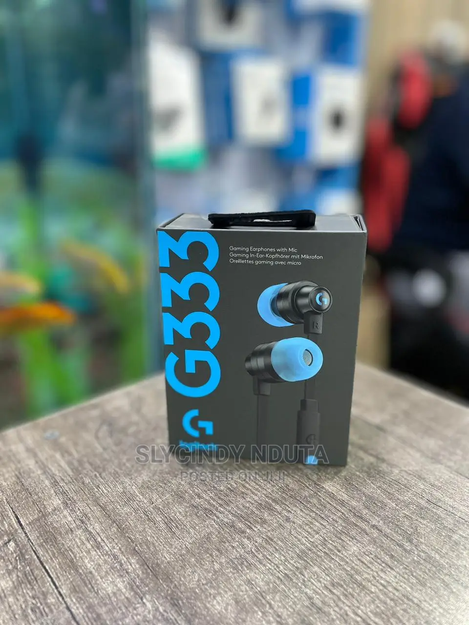 Logitech G333 Earphones.