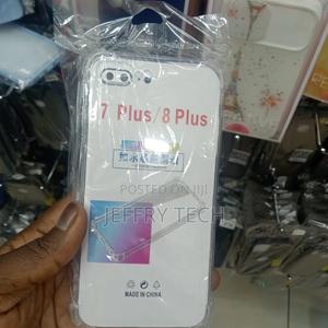 iPhone 7plus 8plus Transparent Case With Shock Proof Bumps - thumbnail 2