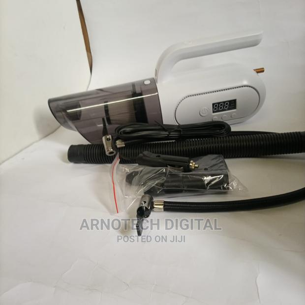 4in1 Car Vacuum Cleaner With Air Inflator