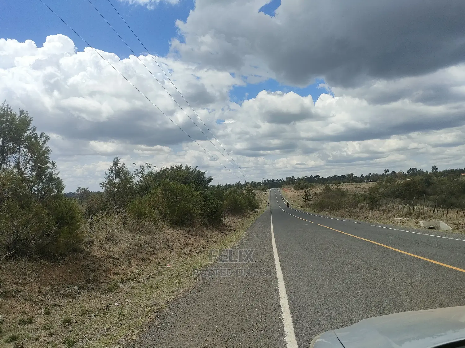 2 Acres Narumoru/Blueline Rongai Touching Main Tarmac
