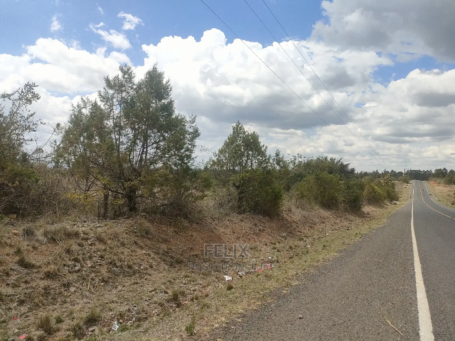 2 Acres Narumoru/Blueline Rongai Touching Main Tarmac