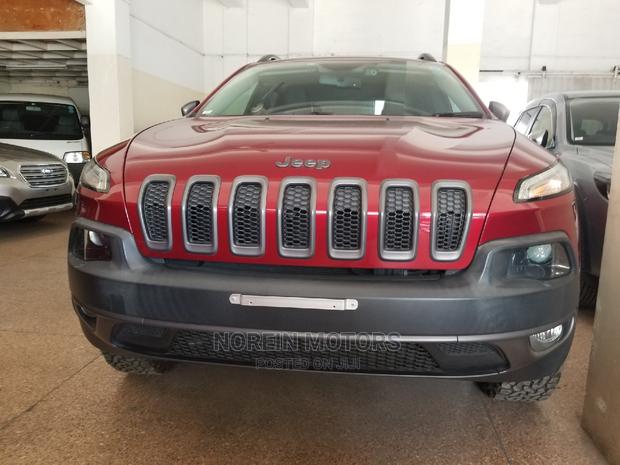 Jeep Cherokee 2015 Red - thumbnail 4