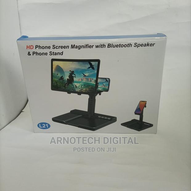 L21 Foldable Phone Screen Magnifier With Bluetooth Speaker - thumbnail 2