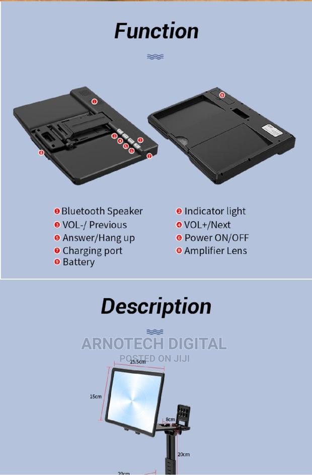 L21 Foldable Phone Screen Magnifier With Bluetooth Speaker - thumbnail 6