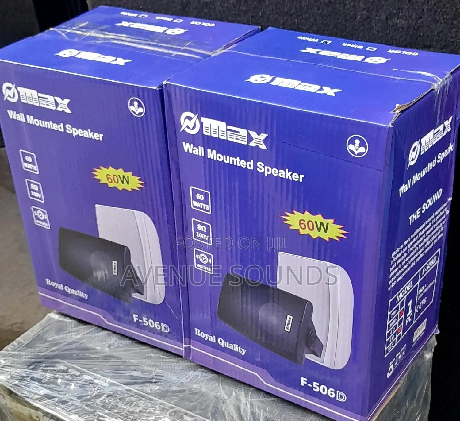 Max Wall Speakers Pair