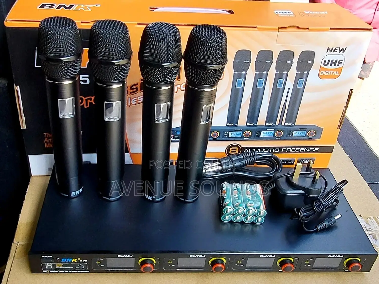 Bnk X75 Wireless 4in1 Mics