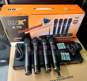 Bnk X75 Wireless 4in1 Mics