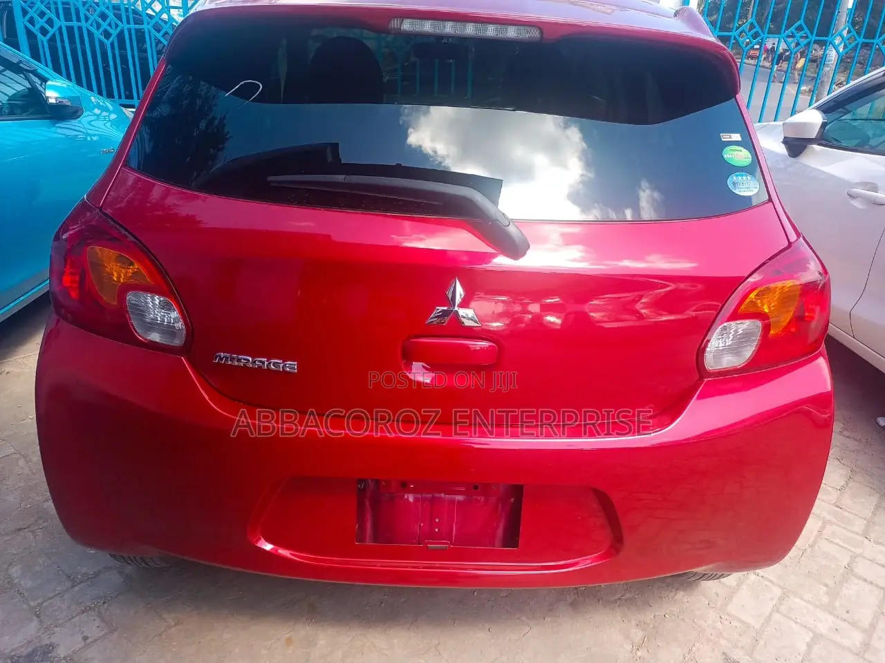 Mitsubishi Mirage 2015 Red