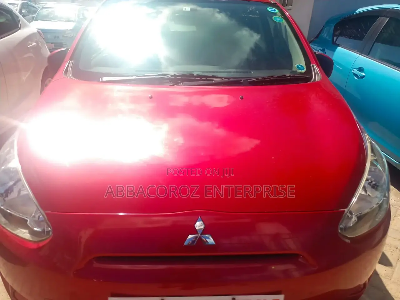 Mitsubishi Mirage 2015 Red