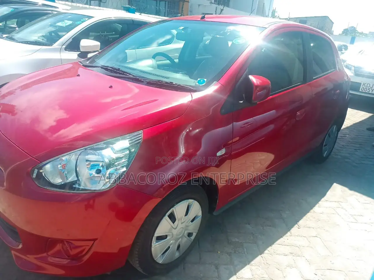 Mitsubishi Mirage 2015 Red