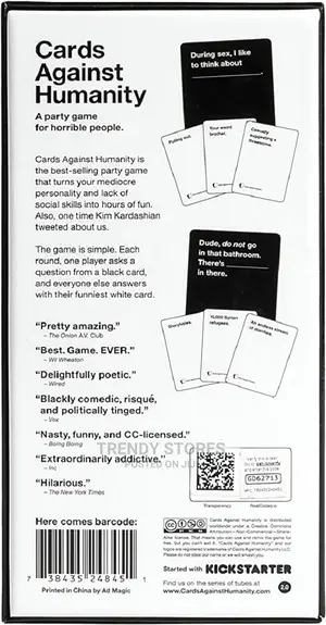 Cards Against Humanity Part Game