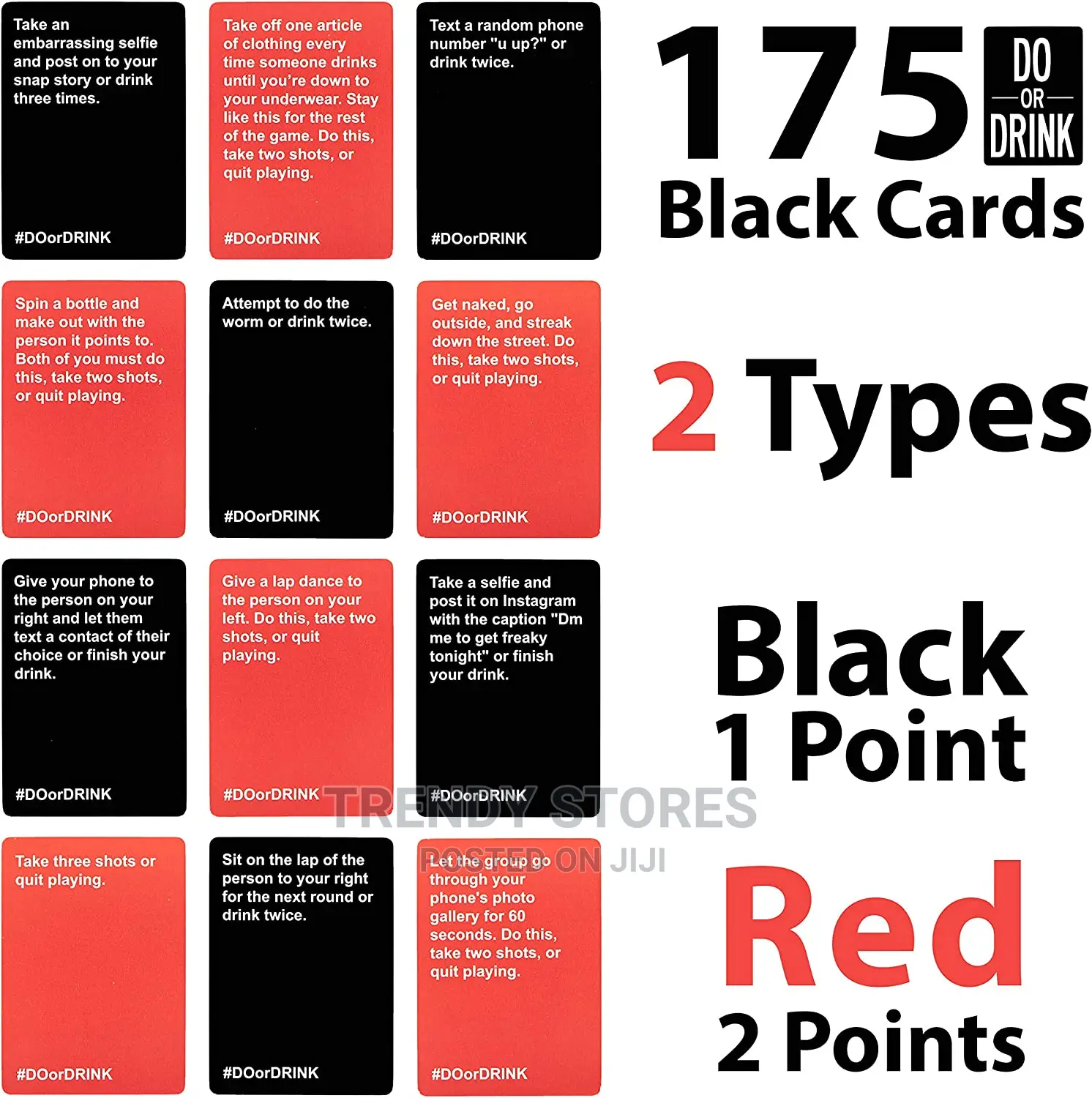 Do or Drink Party Card Game