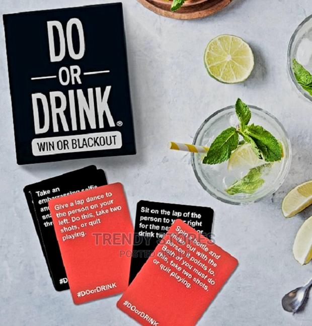 Do or Drink Party Card Game